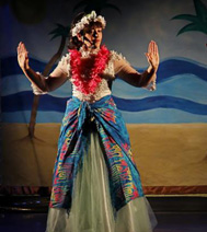 Sc�ne tir�e d'un spectacle : Abracadabeurk