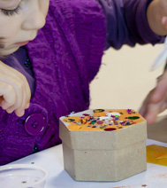 Photo d'un atelier cratif : Bote, pour un arbre de noel