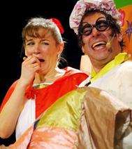 le chaperon rouge a peur du loup