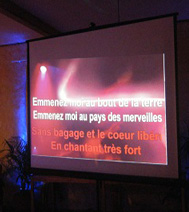 Animation Karaoke (chanson franaise ou trangre) pour soire d'entreprise