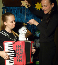 Spectacle avec des animaux, disponible pour un arbre de Noel sur paris ou en r�gion parisienne