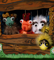 La maison de Lily, un conte avec des animaux en peluche, pour les enfants