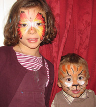 Face painting pour les enfants