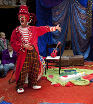 Spectacle de clown, pour les enfants